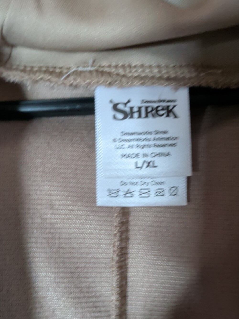 LNC Adult Donkey Jumpsuit Costume -Shrek Size Large/XL - Picture 4 of 8